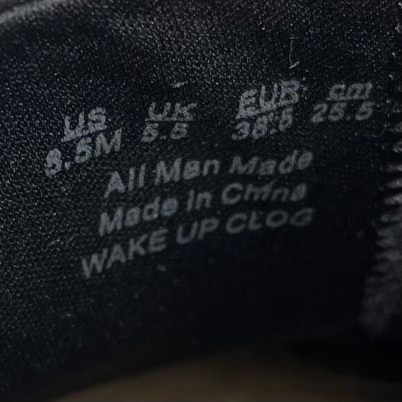 Dr Scholl's Women's 8.5 Faux Leather Vegan Block Heeled Wake Up Clogs Mules - Picture 8 of 8